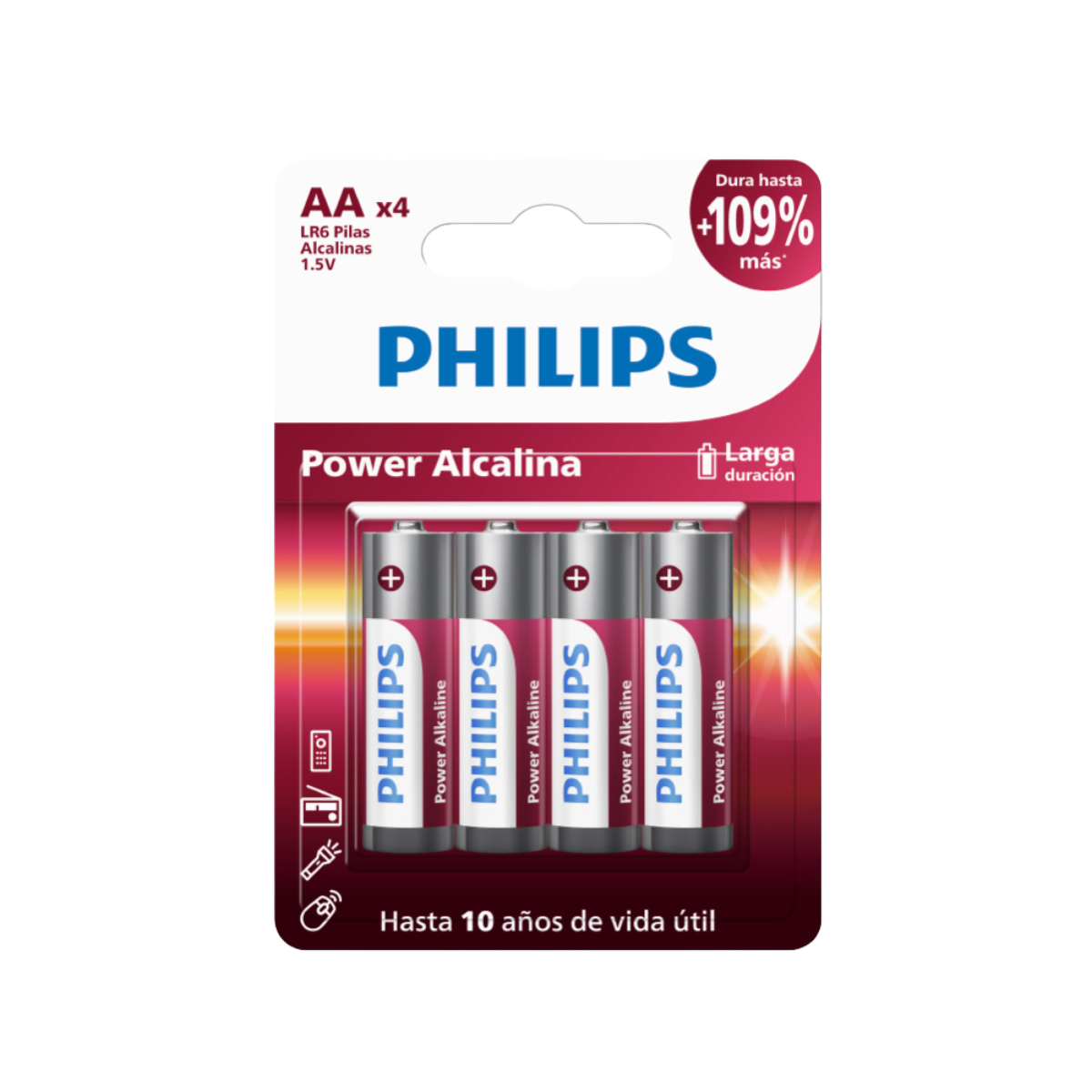 PHILIPS AAx4 ALCALINA