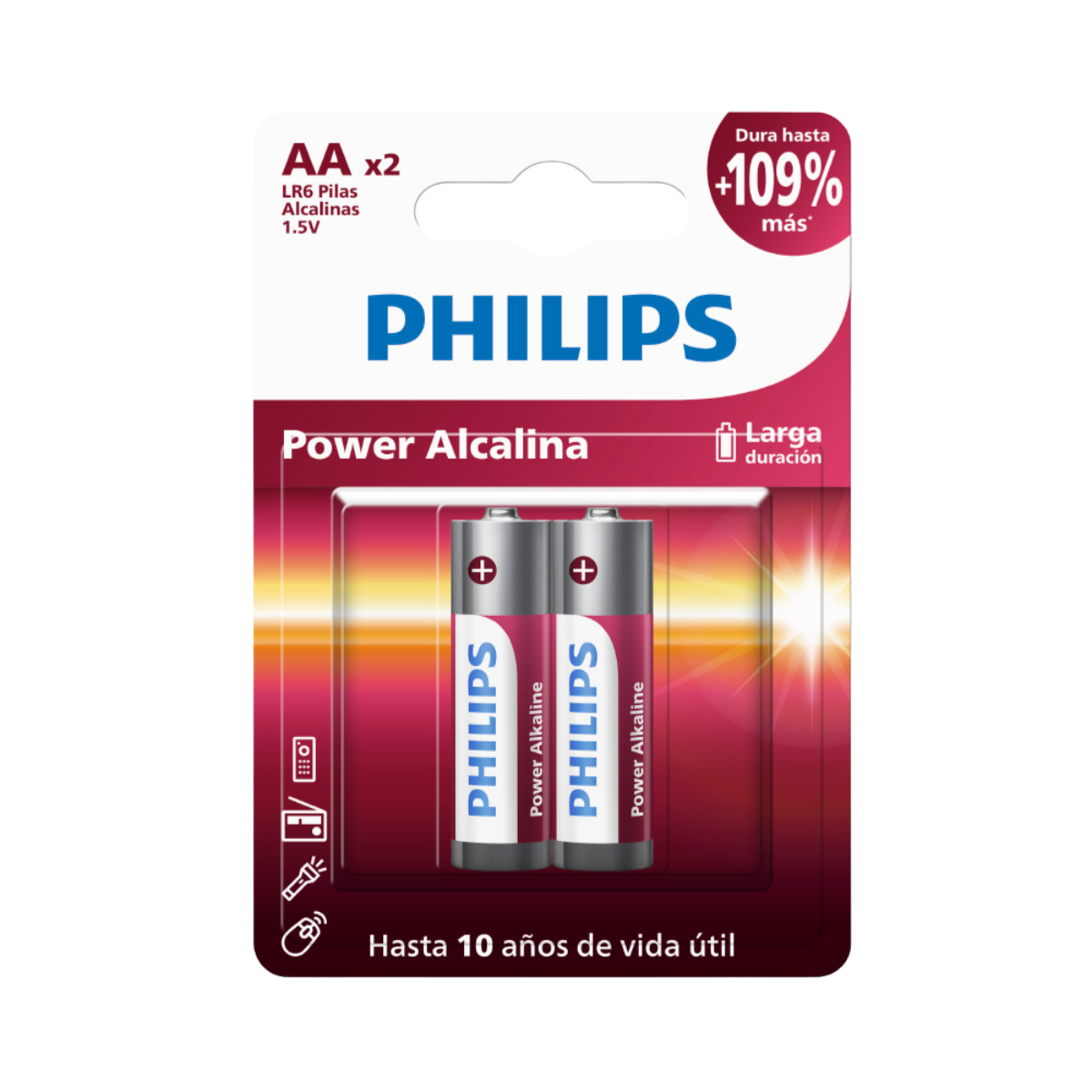 PHILIPS AAx2 ALCALINA